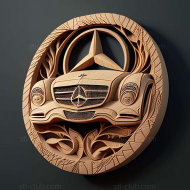 3D модель Mercedes Benz W245 (STL)